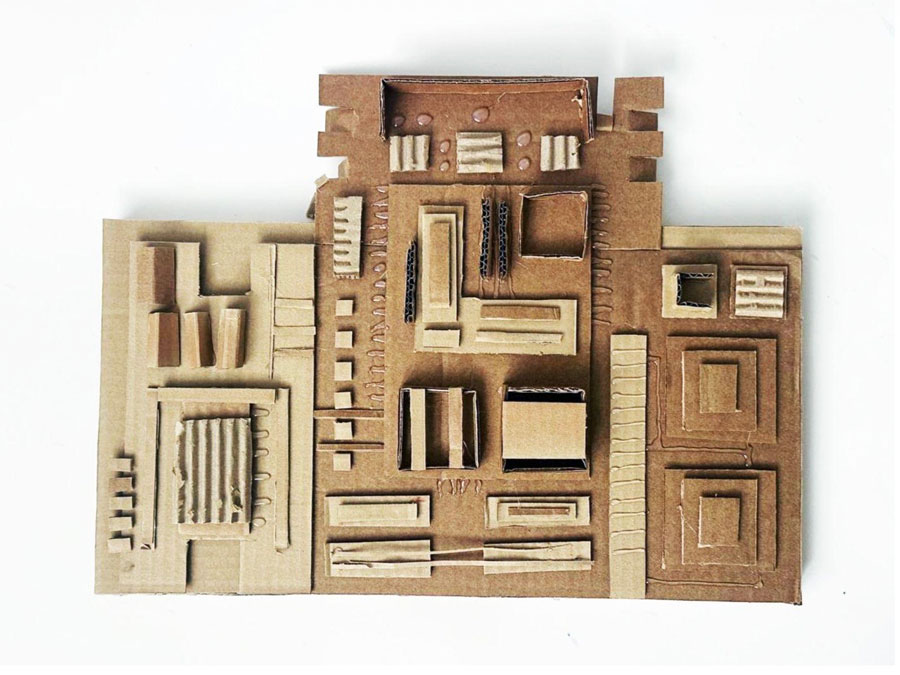 Инна Самотуга, Cardboard Mock up