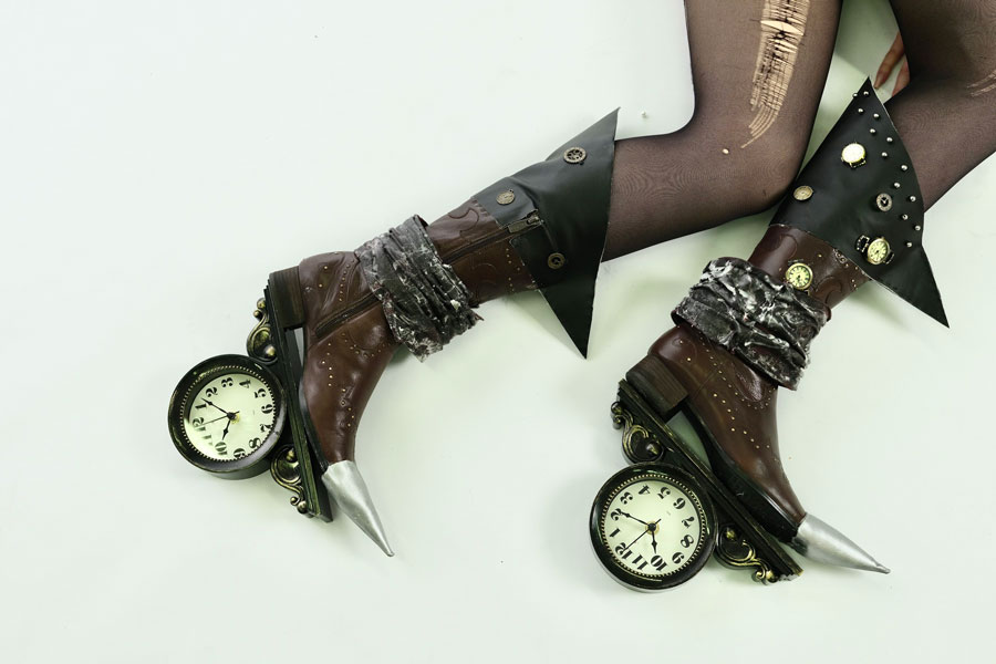 Виктория Кумпан, Серия работ в рамках проекта Shoes upcycle