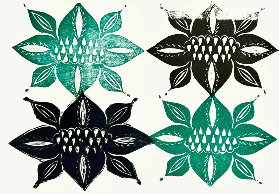 София Смирнова, Linocut